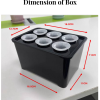 Dimension of Box Urban Green Dot Hobby Hydroponics Kit 6 Holes