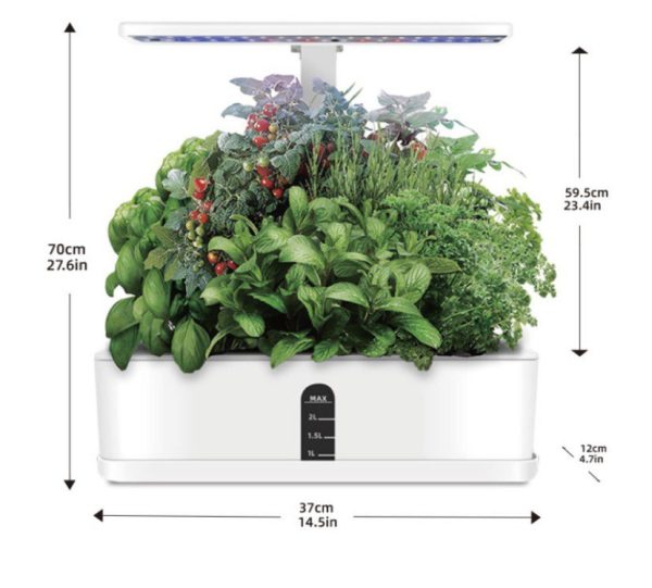 Smart Home Hydroponics Kit for Indoor Gardening Aerogarden