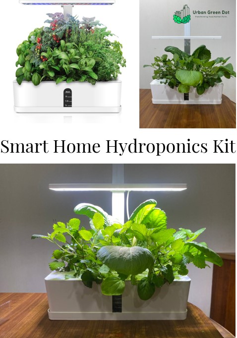 Smart Home Hydroponics Kit for Indoor Gardening Aerogarden