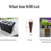 What You Will Get Urban Green Dot Hobby Hydroponics Kit 6 Holes