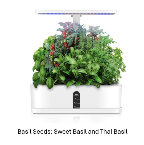 basil kit Transparent Net Cup for Tabletop and Hobby Hydroponics Kit (10 pcs)