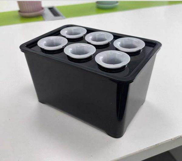 black box Transparent Net Cup for Tabletop and Hobby Hydroponics Kit (10 pcs)