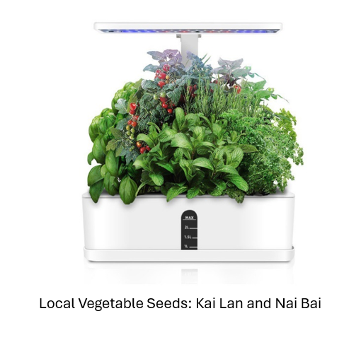 Smart Home Hydroponics Kit for Indoor Gardening Aerogarden