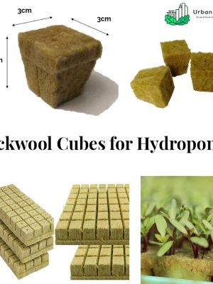 Rockwool Main Rockwool Germination Cubes for Hydroponics Aeroponics Aquaponics