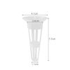 small white net cup dimension Transparent Net Cup for Tabletop and Hobby Hydroponics Kit (10 pcs)